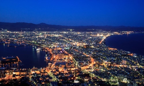北海道洞爺函館山纜車百萬夜景雙溫泉五日-FD152